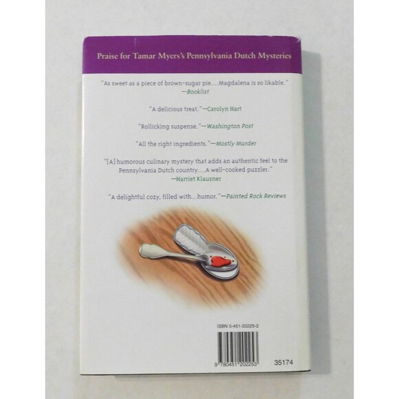 The Crepes Of Wrath By Tamar Myers 2001 Pennsylvania Dutch Mystery HBDJ - Picture 2 of 5